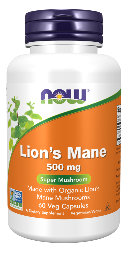 NOW Lions Mane 500mg