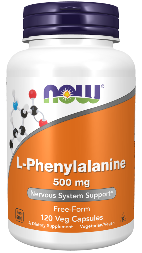 NOW L-Phenylalanine 500mg