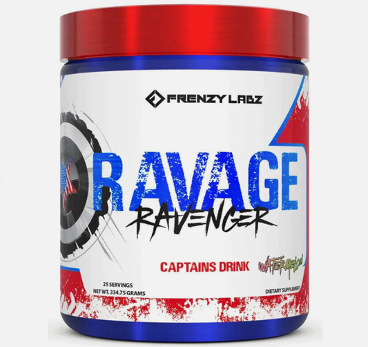 Ravage Revenger Preworkout Blue Raz