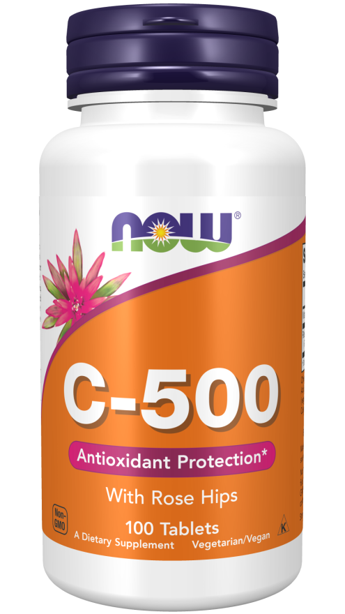 NOW C-500 – Immune Support & Antioxidant Supplemen