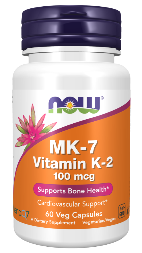 NOW MK-7 K2 100mcg – Bone Health & Cardiovascular Support