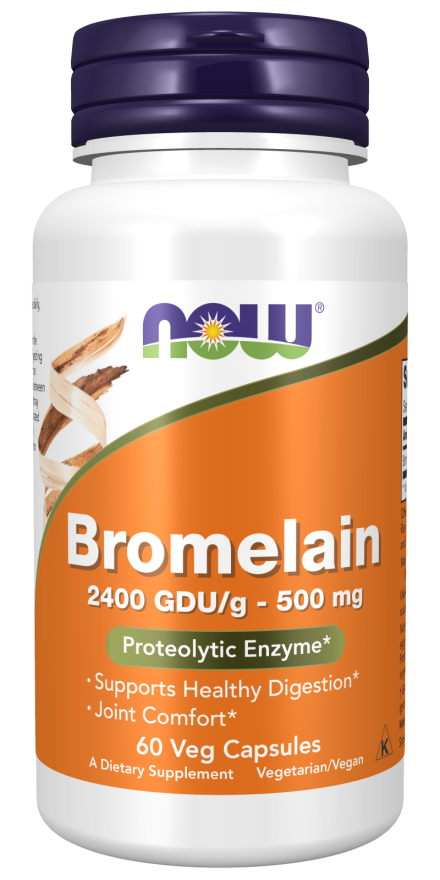 NOW Bromelain – Pineapple-Derived Enzyme for Joint and Digestive Support