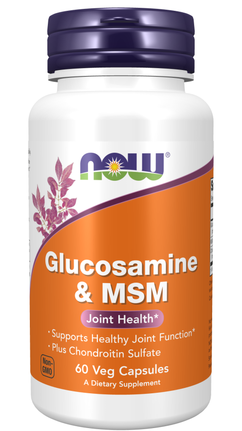 NOW Glucosamine & MSM – Joint Health & Mobility Support