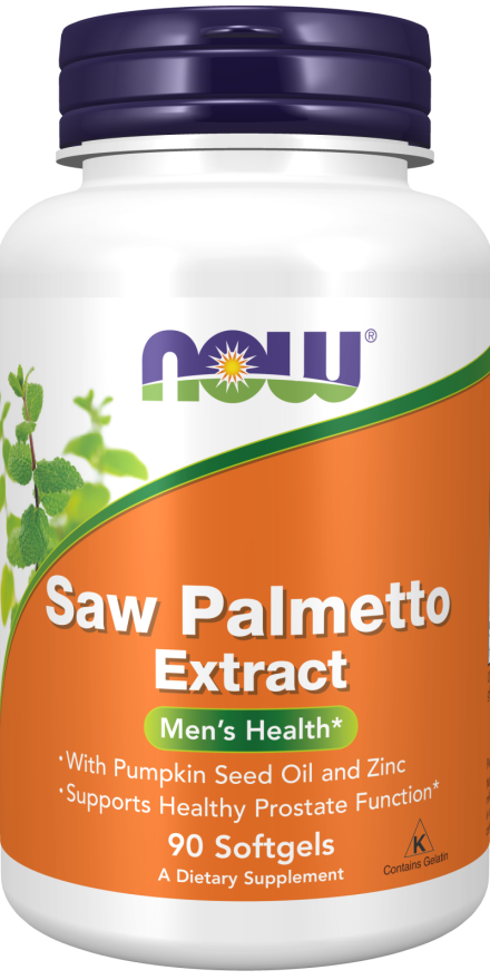 NOW Saw Palmetto 160mg – Prostate Health & Hormonal Support