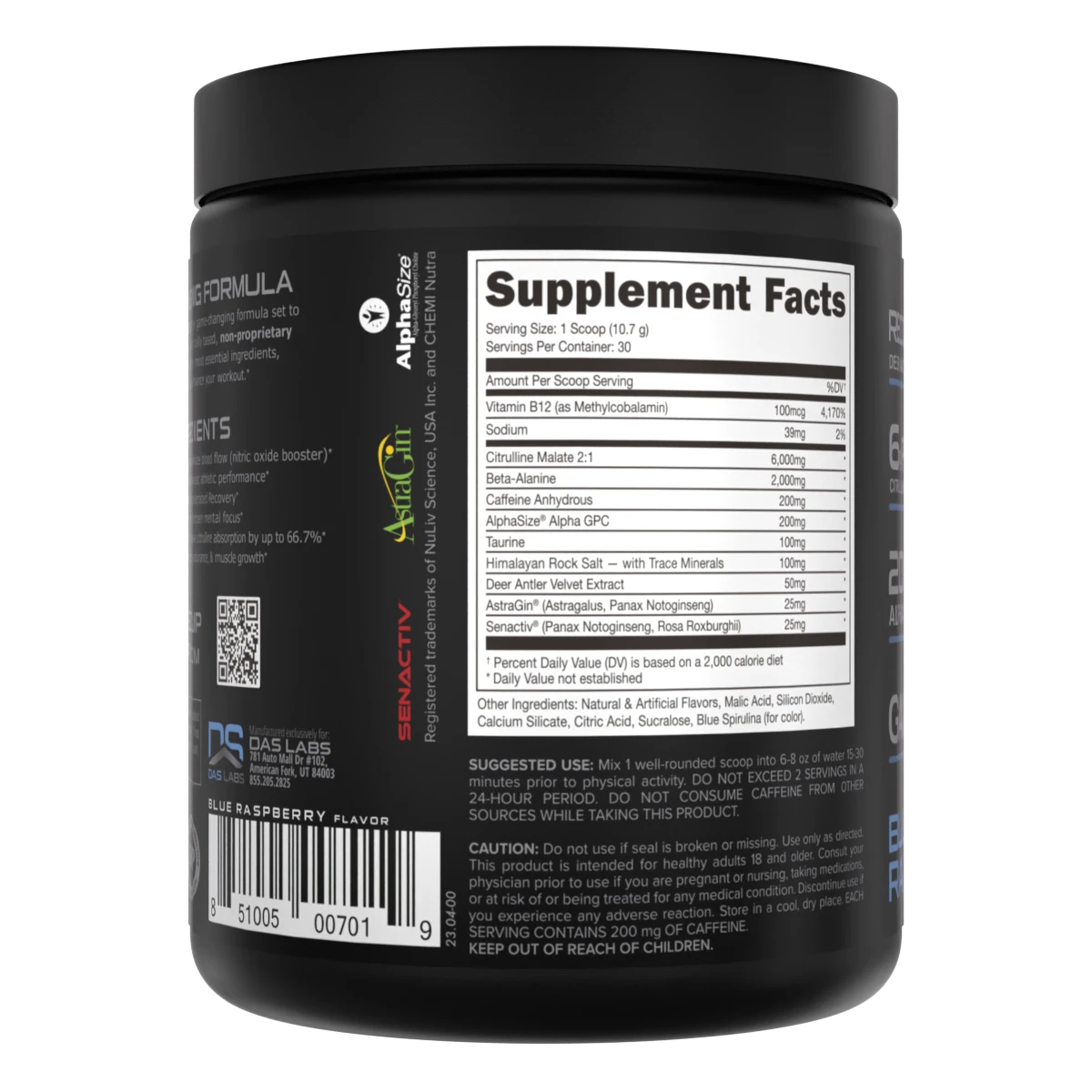 BuckedUp Pre-Workout – High-Quality, Creatine-Free Supplement for Enhanced Pump and Focus