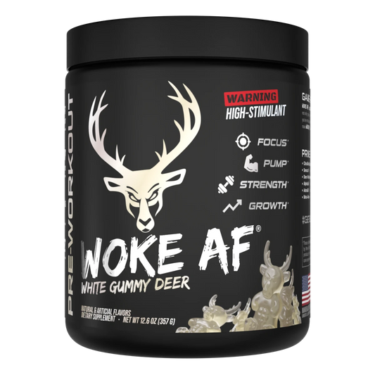 Bucked Up Woke AF Pre-Workout – Extreme Energy and Focus Supplement