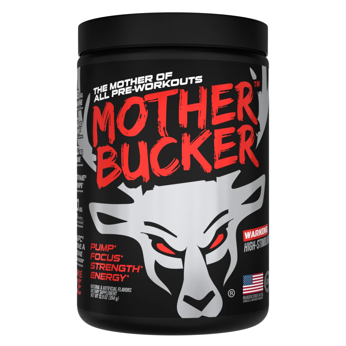 BuckedUp Mother Bucker Pre-Workout - High-Intensity Pre-Workout for Elite Athletes