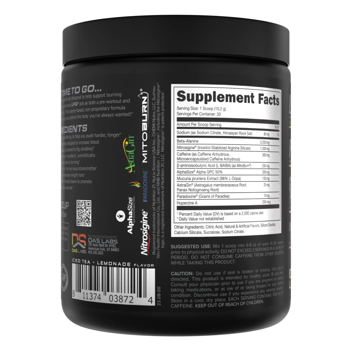 BuckedUp LFG PreWorkout Alpha Breed Supplements