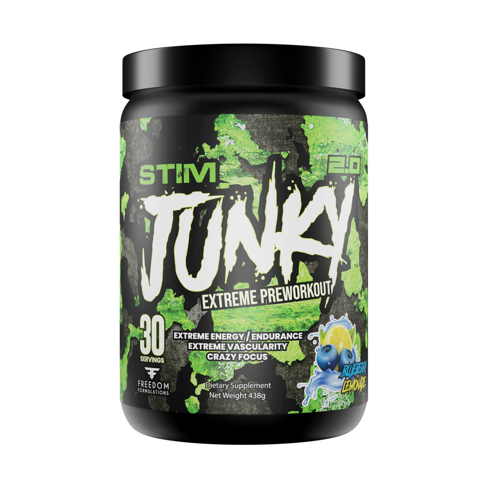 Stim Junky Pre-Workout – Ultra High-Stimulant Formula for Extreme Energy and Endurance