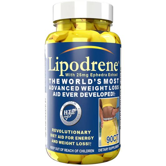 Hi-Tech Lipodrene - Potent Weight Loss Formula with Thermogenic Effects