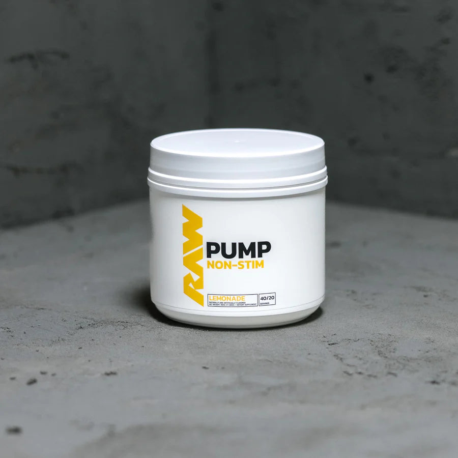 RAW Pump Non-Stim - Premium Blood Flow & Vascularity Support