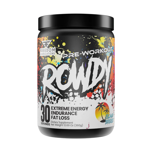 Freedom Rowdy Pre-Workout – High-Performance Energy Boost Supplement