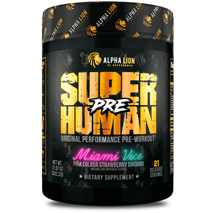 Alpha Lion Pre Miami Vice – Energy-Boosting Pre-Workout with Tropical Flavor