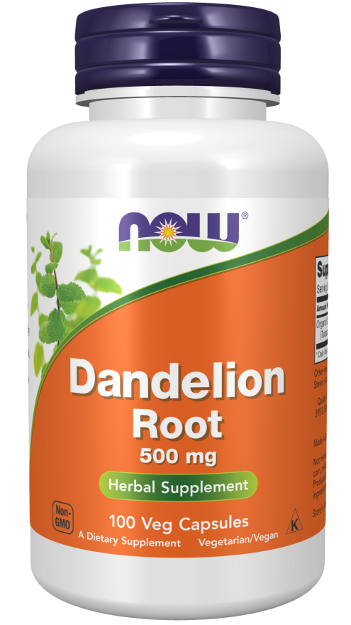 NOW Dandelion Root 500mg – Liver Support & Detox Aid