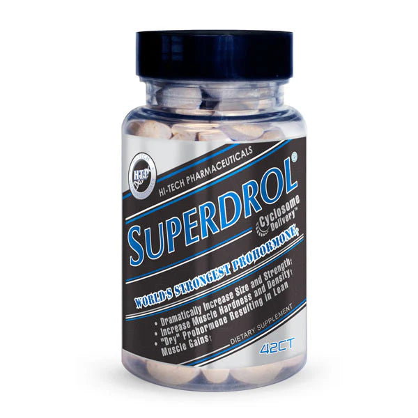 Hi-Tech Superdrol - Potent Prohormone for Lean Muscle Gain