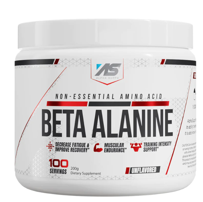 Alpha Supps Beta-Alanine - Endurance & Stamina Booster